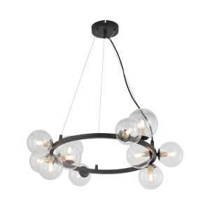 Luster okrugli/staklo 11xG9