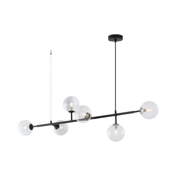 Luster staklo 6xG9