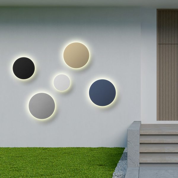 Lampa zidna 10W- siva - Image 4