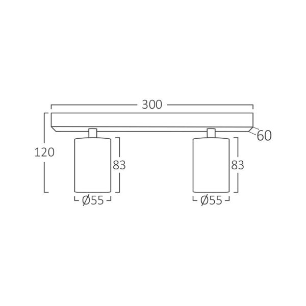 Spot 2xGU10 - Image 3