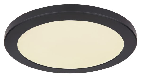 LED plafonjera 24W/crna- globo