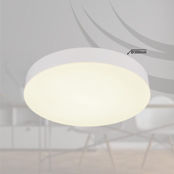 LED plafonjera 24W/bijela- globo - Image 6