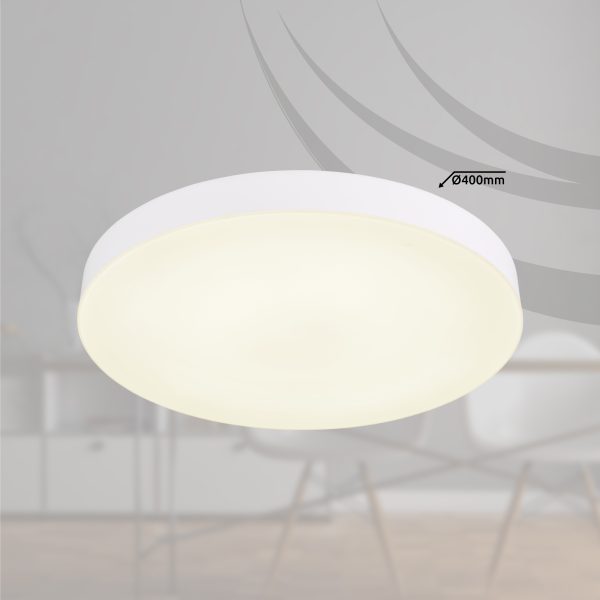 LED plafonjera 36W/bijela- globo - Image 2