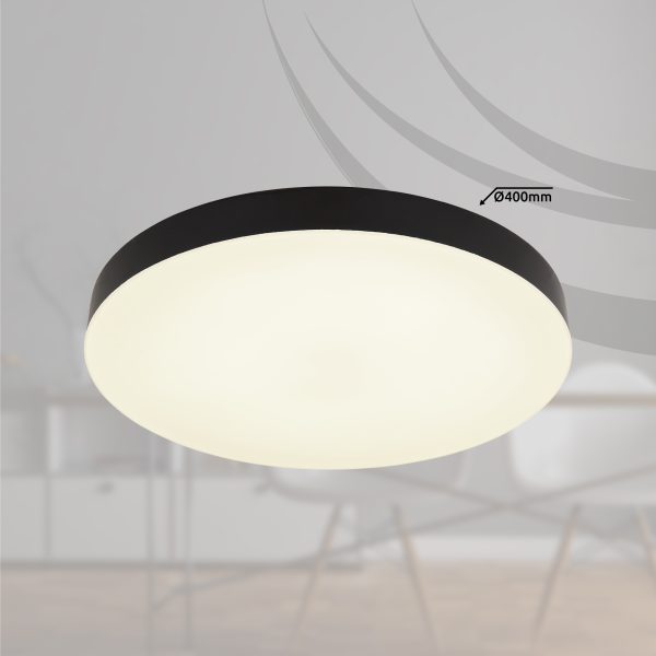 LED plafonjera 36W/crna- globo - Image 6