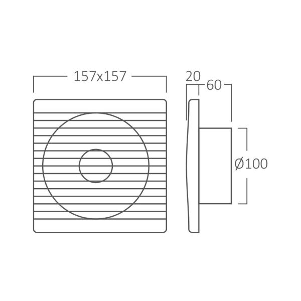 Ventilator za kupatilo 12W - Image 4