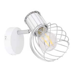 Zidna lampa 1xE27/40W/bijela