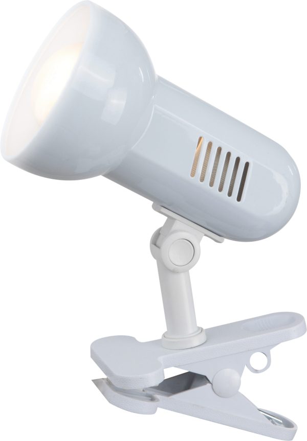Lampa na štipaljku 1xE27