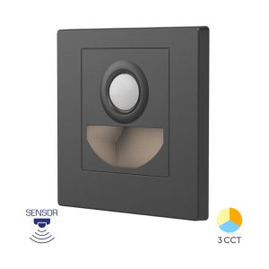 Zidna lampa sa senzorom za stepenice CCT 1,5W- siva