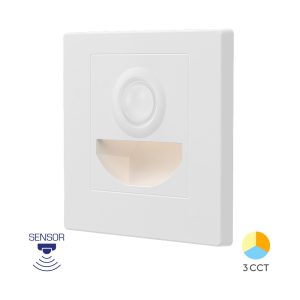 Zidna lampa sa senzorom za stepenice CCT 1,5W- bijela