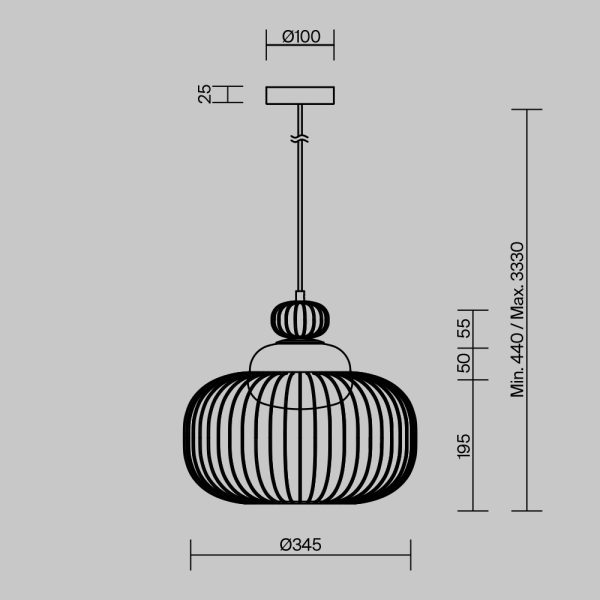 Maytoni visilica 40W - Image 5
