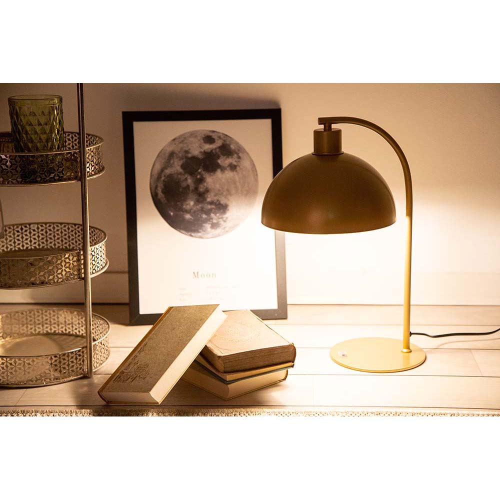 Stolna lampa zlatna 1xe27 - Image 3