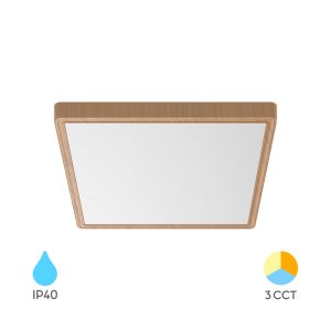 LED plafonjera 36W CCT- drvo