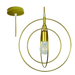 Visilica 1xE27 MG- zlatna