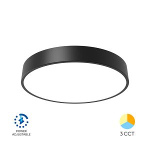 LED plafonjera 36W- crna