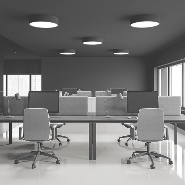 LED plafonjera 36W- crna - Image 2