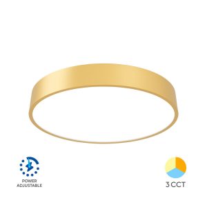 LED plafonjera 36W- zlatna