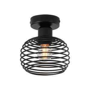 Dekorativni luster 1xE27-crni