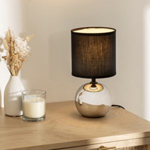 Stolna lampa MG 1xE14- srebrena