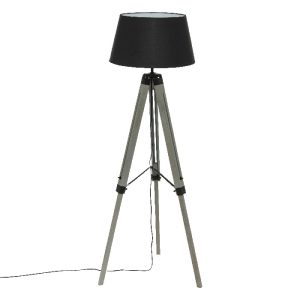 Podna lampa MG 1xE27- crna