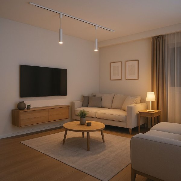 Magnetna tračna šina 1m - bijela - Image 2