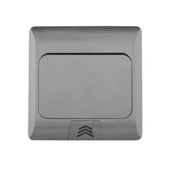 Pneumatska podna utičnica srebrna-prazna 2 mjesta - Image 3