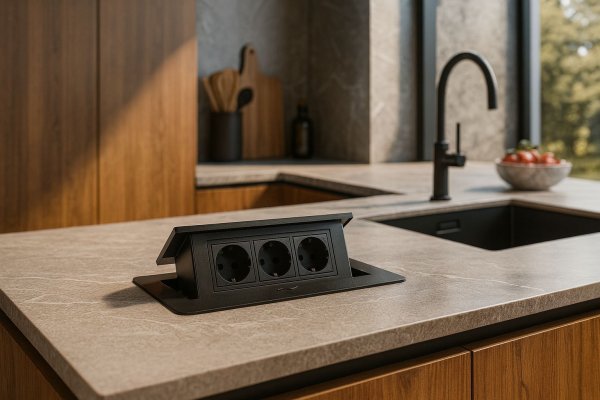 Pneumatska podna izvlačna utičnica 3ŠUKO