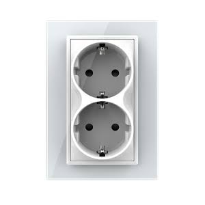 LIVOLO smart dupla utičnica- bijela