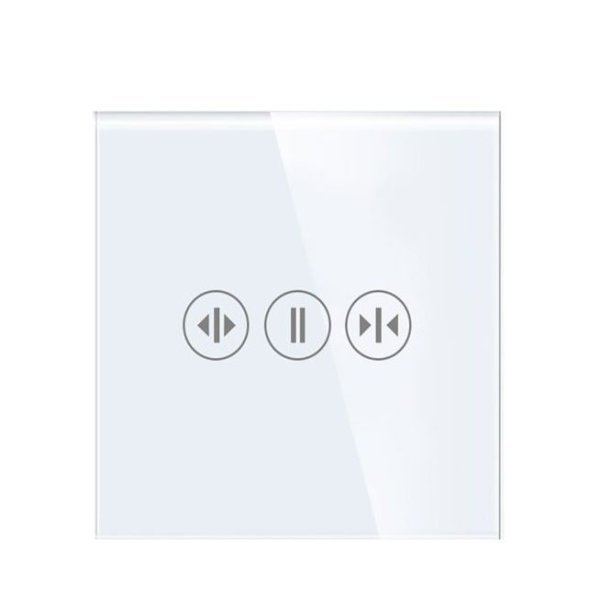 TECH WAVE touch prekidač za roletne- bijela (komplet- baza i panel)