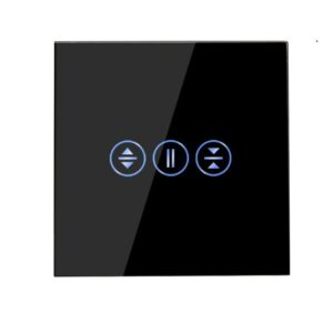 TECH WAVE touch prekidač za roletne- crna (komplet- baza i panel)