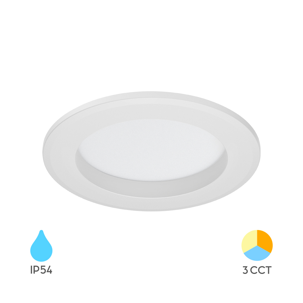 LED spot downlight D90-9W-okrugli-bijeli-3IN1-IP54
