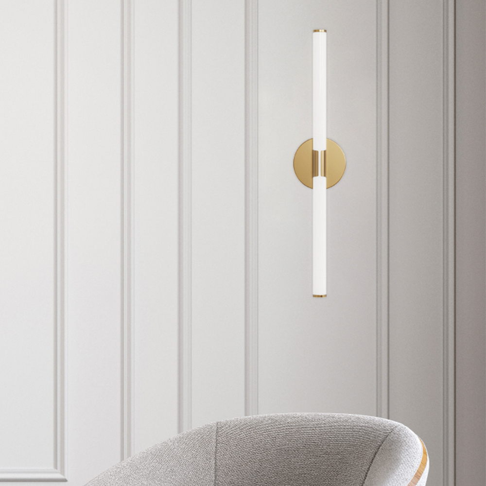 LED zidna lampa 7W/3u1- zlatna (za ogledalo) - Image 2