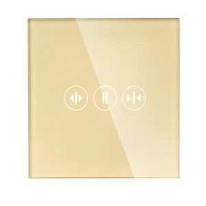 TECH WAVE touch prekidač za roletne- zlatna (komplet- baza i panel)