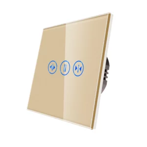 TECH WAVE touch prekidač za roletne- zlatna (komplet- baza i panel)