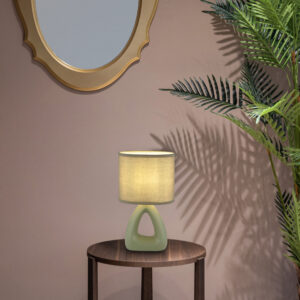 Stolna lampa trokut 1xE14- zelena