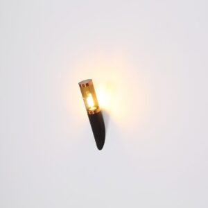 Vanjska zidna svjetiljka 1xE27- crna