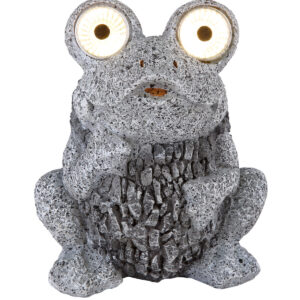 Solarna lampa 2xLED- žaba