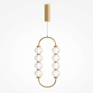 Maytoni LED luster 16W 3000K- zlatna