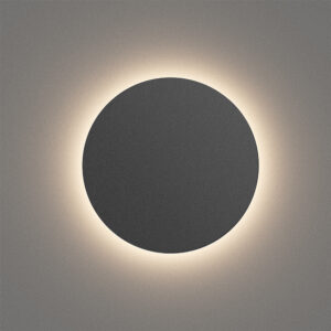 Zaštita za stepenišnu rasvjetu- crna/okrugla