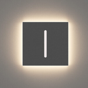 Zaštita za stepenišnu rasvjetu- crna/kockasta