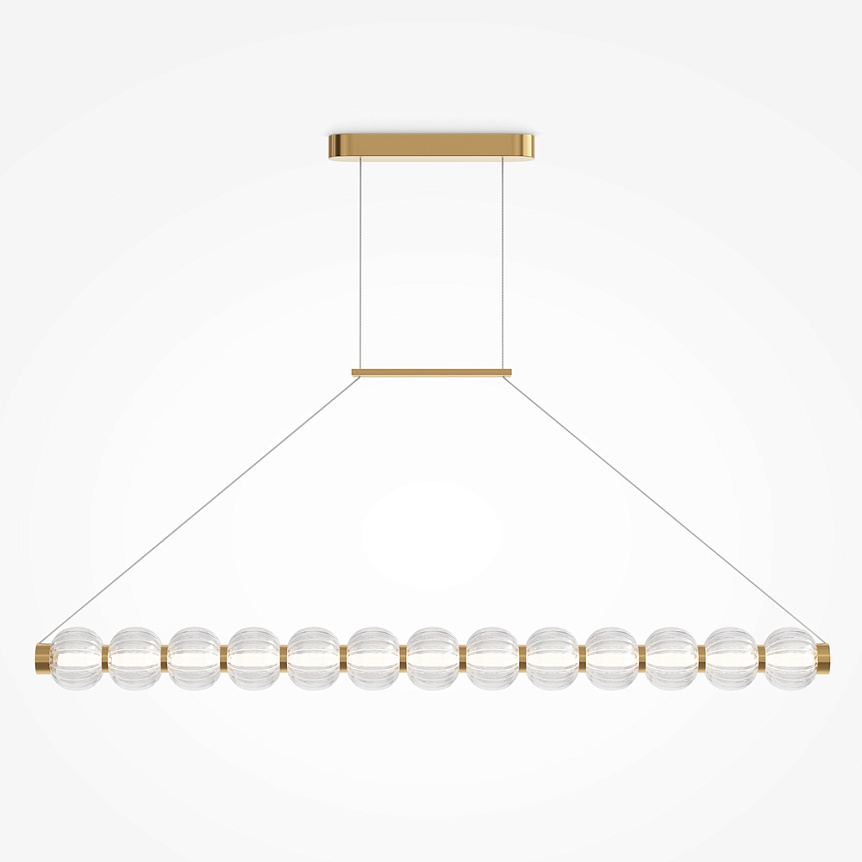 Maytoni LED luster 22W 3000K- zlatna