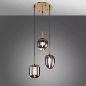 Luster 3xE14 GB- crna/zlatna