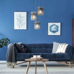 Luster GB 3xE27- staklo/crna