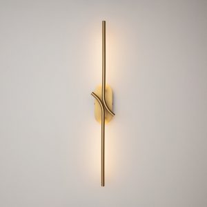 Maytoni LED zidna svjetiljka- zlatna