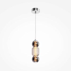 Maytoni LED visilica 16W 3000K- krom/crna