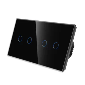 TECH WAVE panel 2+2- crna (komplet)