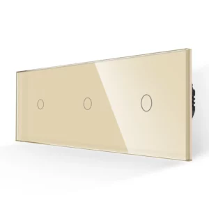 TECH WAVE trostruki panel- zlatna (komplet)