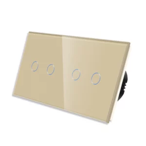 TECH WAVE panel 2+2- zlatna (komplet)