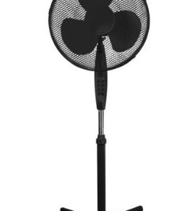 Ventilator sa postoljem- crni