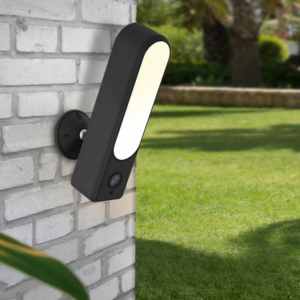 Zidna LED lampa sa kamerom 7W IP65- crna