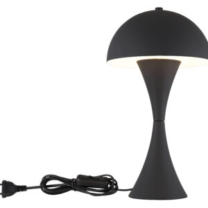 Stolna lampa 1xE27- crna
